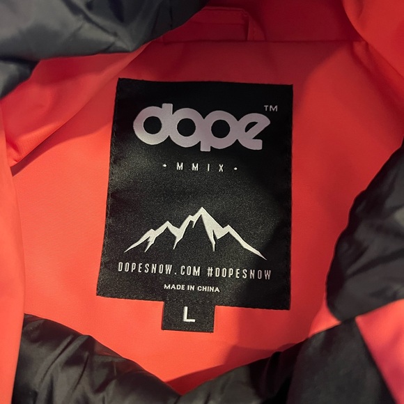 Dope Snow Colorblock Ski and Snowboard Jacket - Picture 5 of 6
